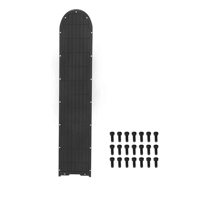Plaque Inférieure Batterie ABS + Acier Inoxydable Pour Trottinette Ninebot Max G30 - Protection Étanchéité Châssis Anti-Chocs