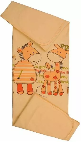 2 x BlueberryShop 100% Cotton Blanket for Baby Toddler (35.5" x 31.5")  yellow