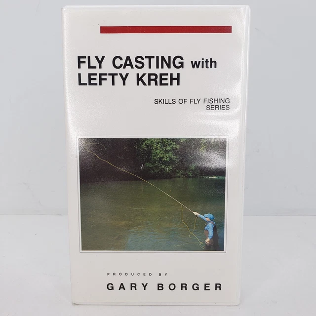 FLY CASTING WITH Lefty Kreh Skills Of Fly Fishing Series VHS 1992 Gary