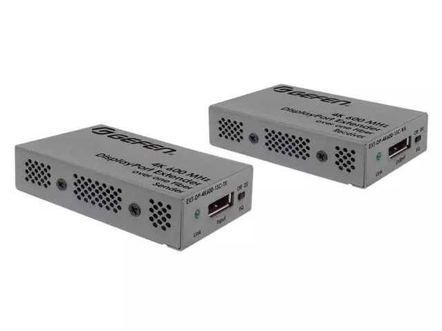 Gefen EXT-DP-4K600-1SC 4K/600MHz DisplayPort Extender (Tx/Rx) Kit