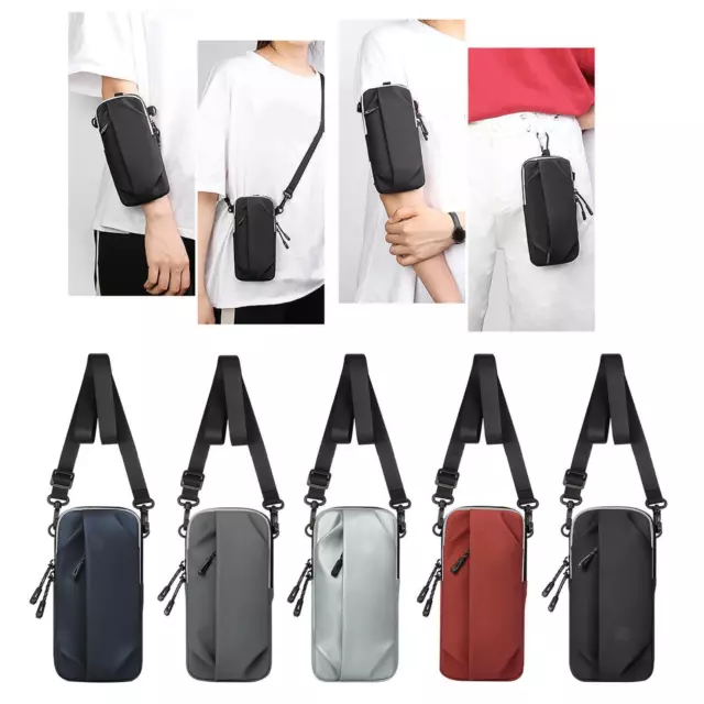 Handy-Armband-Tasche, Handy-Armband, Damen und Herren, mit Schultergurt und