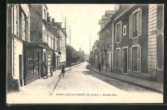 CPA Saint-Leu-La-Forêt, Grande Rue
