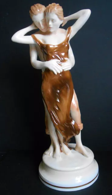 Love Story ~ Royal Worcester Bone China Figurine ~ Large Figure ~ Lld Edition