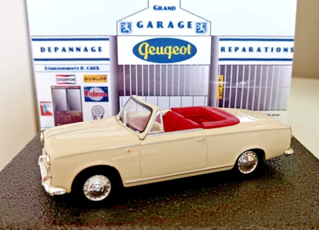 Modèle Réduit Peugeot 403 Bleu 1961 - Norev 1/43 - Coque Plastique Neuve