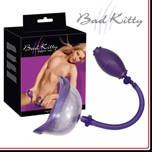 Sex Toys Pompa per sviluppare e gonfiare la vagina Sucker Bad Kitty Sexy shop