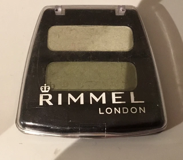 RIMMEL LONDON DUO EYESHADOW 381 BAVARIAN GREEN NEW Rare 2