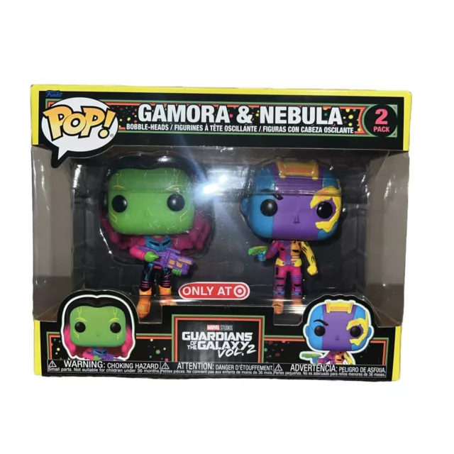 Funko Pop! Guardians Of The Galaxy Gamora & Nebula 2 Pack Target LE Collectible