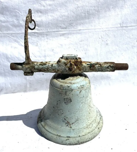 Heavy 7 Kg Antique Bronze / Church or Chapel Bell / Door Bell
