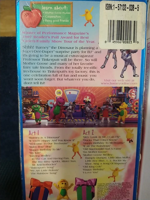 Barney Barneys Big Surprise Vhs 1998 10 75 Picclick Uk Barney Barneys Big Surprise Vhs 1998 10 75 Picclick Uk