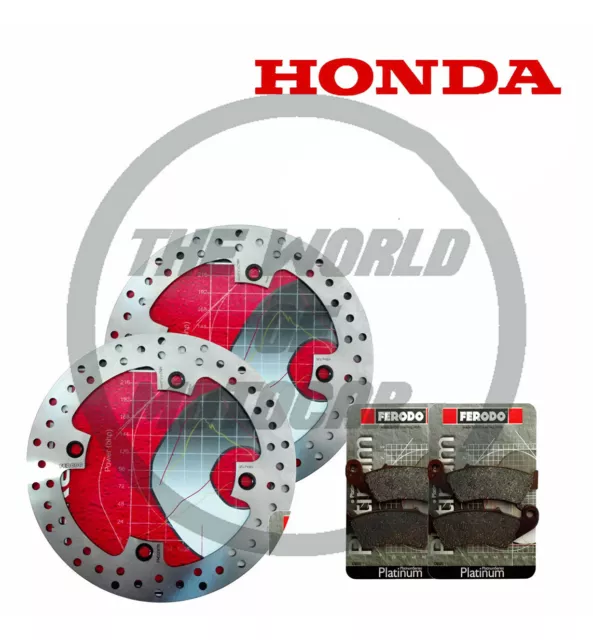 KIT/FRENO HONDA Transalp/600/650/700 ANTERIORE DISCO PASTIGLIE FERODO X MOTO