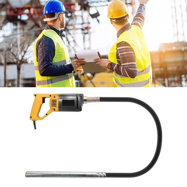 Betonrüttler ZB-5 – 3500 RPM, 370W, 220V, 100 Kg Vibration, Für Bau & Betonverdichtung, Inkl. Handbuch