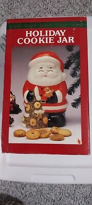 Santa Claus Holiday Cookie Jar