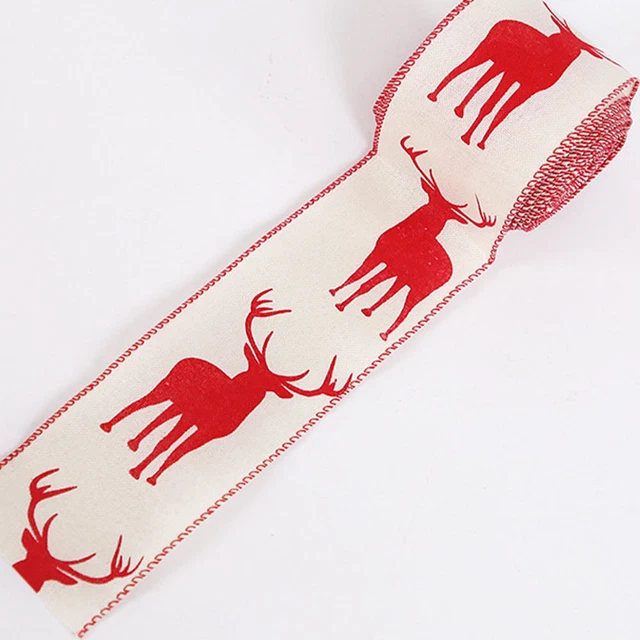 3 rollen von Weihnachten Diy Bänder Geschenk Verpackung Bänder 11