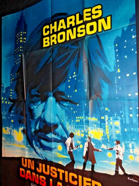 charles bronson JUSTICIER DANS LA VILLE Death Wish affiche cinema 1974
