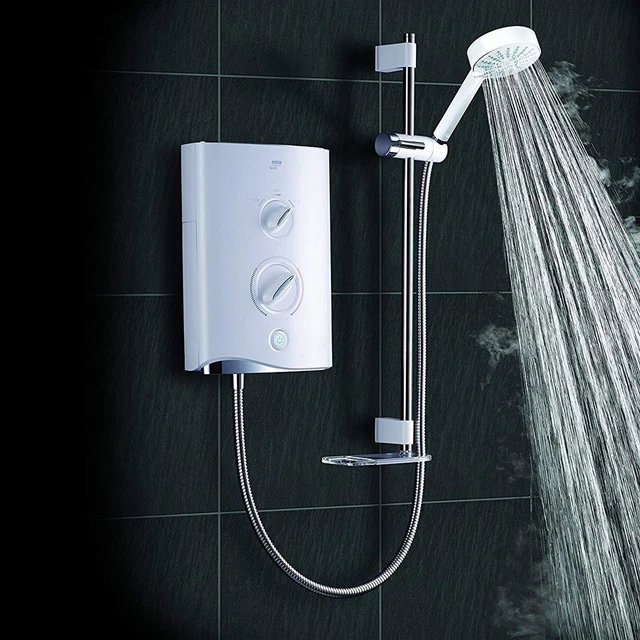 MIRA SPORT MULTIFIT Electric White & Chrome Shower 9.8kW 1.1746.010 £