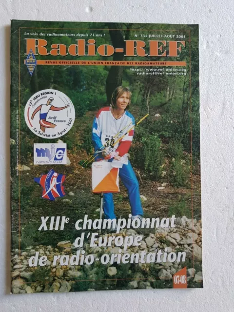 Magazine RADIO REF N° 735 de JUILLET AOUT 2001