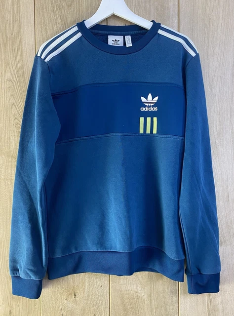 ADIDAS ORIGINALS MEN S ADICOLOR PREMIUM CREW SWEATSHIRT JUMPER NON DYED NEW BNWT 35.99 PicClick UK