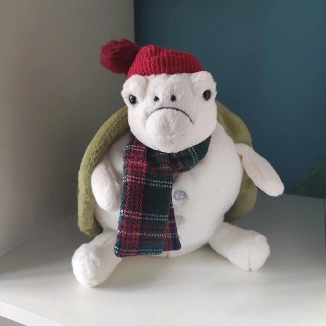 JELLYCAT SNOWMAN TIMMY Turtle TIM3TSM BNWT Brand New With Tags ...