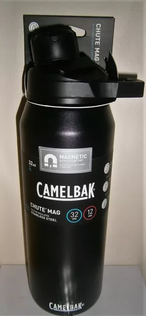 Camelbak Chute Mag Stainless Steel Vacuum Insulated 1L Bottle - Black