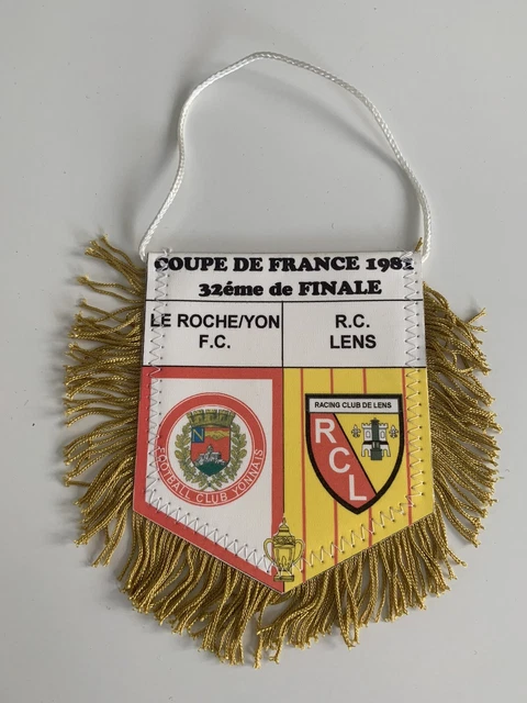RC Lens Montpellier MHSC fanion coupe de France 1994 football