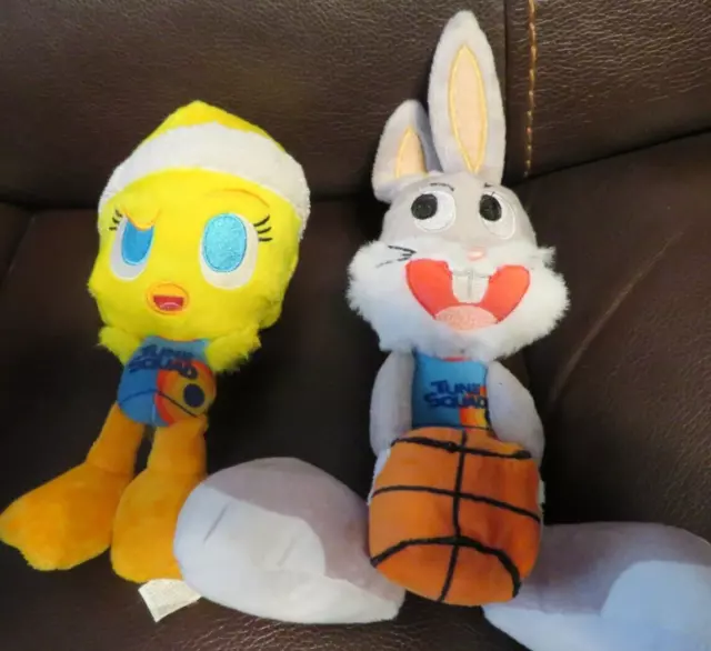 BARK BOX DOG Toy Space Jam Bugs Bunny & Tweety bird Tune Squad S $16.99 ...