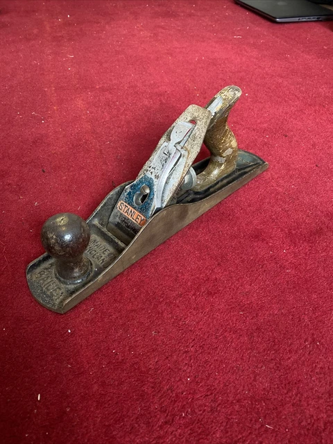 Vintage Stanley No 5 Plane Bailey Made In England Carpentry Tool