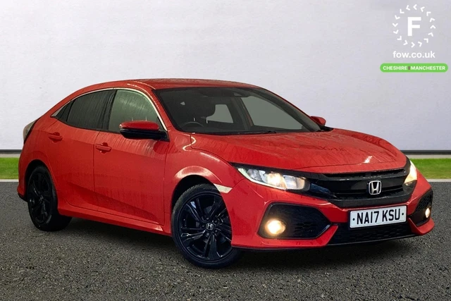 2017 Honda Civic 1.0 VTEC Turbo SR 5dr CVT Hatchback Petrol Automatic