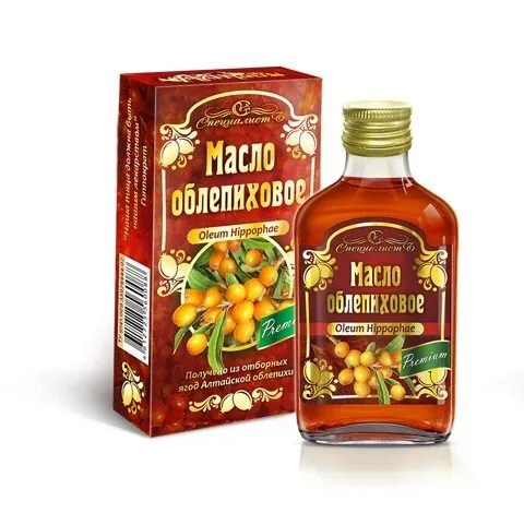 Sea buckthorn oil Premium Altai 50-55mg % carotenoids 100 ml