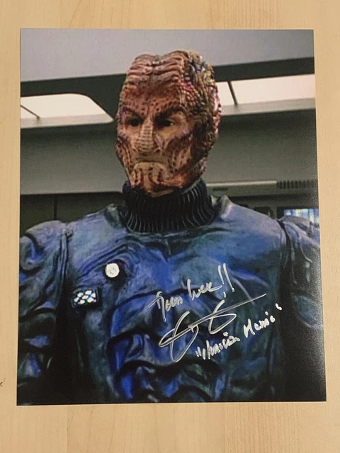 MARK METCALF HAND SIGNED 8x10 PHOTO ACTOR AUTOGRAPHED STAR TREK COA