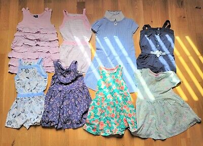 Job Lot / Bundle of Girls Clothes 2 to 3 Years Summer Dresses, Playsuits