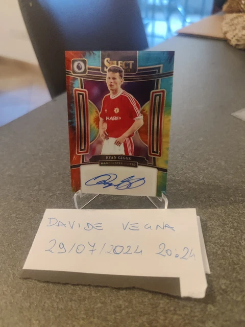 2024 Panini Select Ryan Giggs Auto（Michael Duffey © on X 