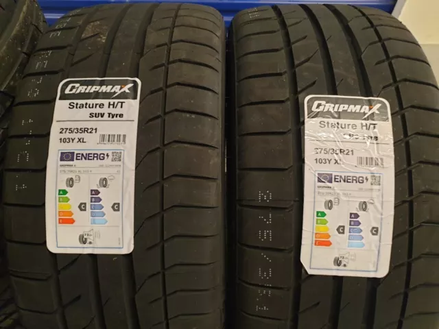 2X NEW INFINITY ECOMAX SPORT 275/35 ZR21 XL 103Y SUV 4X4 CAR TYRES 