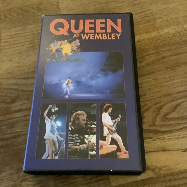 QUEEN AT WEMBLEY VHS Video Tape excellent condition £1.99 PicClick UK