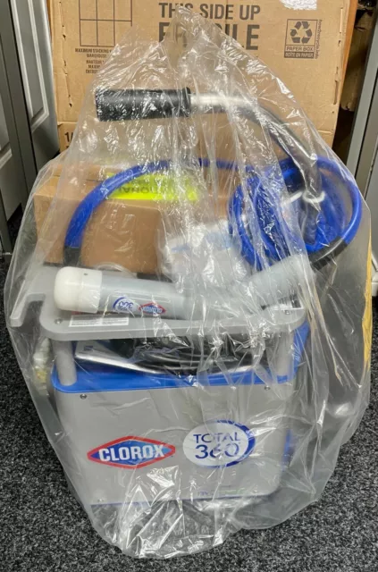New Commercial Clorox Total 360 Electrostatic Sprayer 60025 System New Commercial Clorox Total 360 Electrostatic Sprayer 60025 System