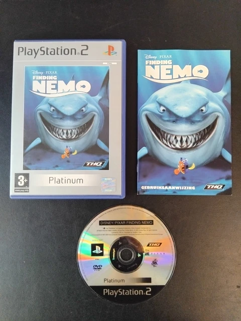Jeu PS2 Le Monde De Nemo - Version Platinium - Complet Et En Bon état