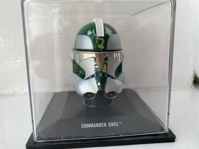 Star Wars DeAGOSTINI Réplica Casque Collection Production 27 Commandant Vert