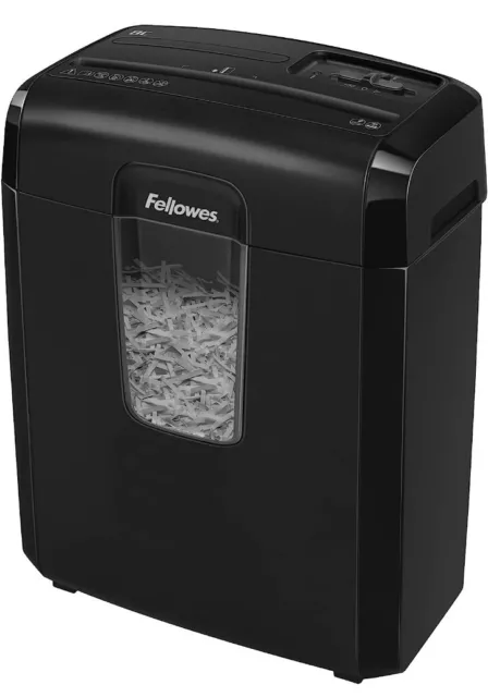 Fellowes Powershred 8C 8 Sheet Cross Cut Personal Paper Shredder, NEW