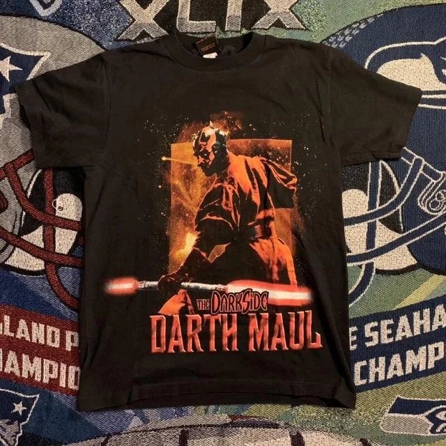 Star Wars Episode 1 Darth Maul t-shirt jedi sith villain VTG 90s prequel
