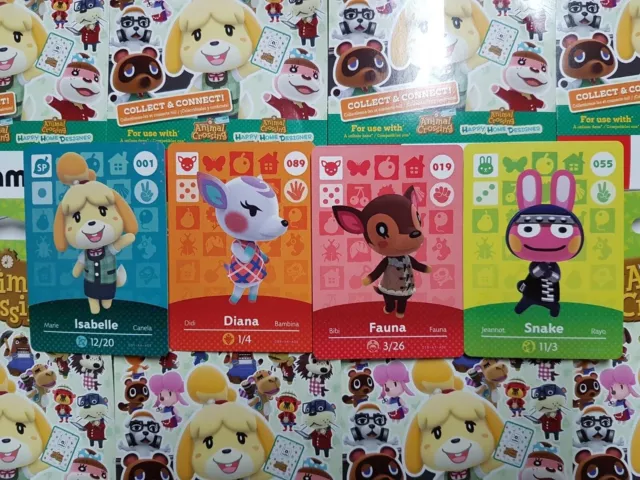 Welcome to Animal Crossing Series 1 Amiibo Card (Authentic/Official) - YOU PICK