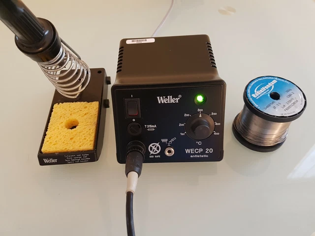 STATION DE SOUDAGE weller WTCP-S avec fer à souder TCP-S et support EUR 130,00 - FR