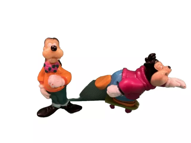 Kellogg's & Disney Goof Troop "Goofy & PJ Pete Jr.” Cereal Promo Figure 1991