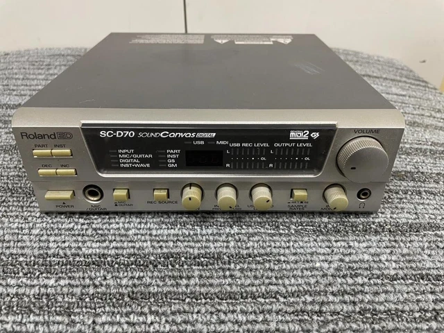 Roland SC-D70 やりきれない SOUND Canvas DIGITAL