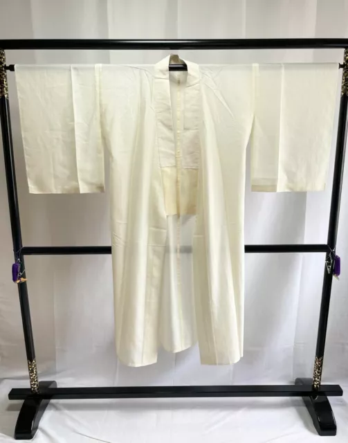 Vintage Japanese Summer Juban kimono - Women's NagaJuban Kimono Robe