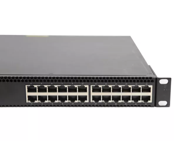 Interruptor Brocade FCX624-E 25 puertos 1000 Mbits PSU 210W rieles administrados 80-1003603-06 2