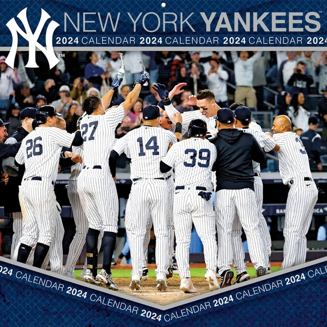 NEW YORK YANKEES 2024 Wall Calendar 19.99 PicClick