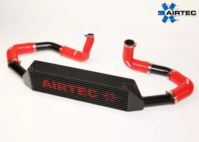 AIRTEC Upgraded Frontmontage Ladeluftkühler FMIC Vauxhall Corsa D 1.4 Turbo