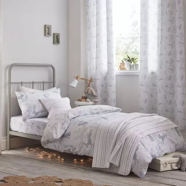 *RIDOTTO* 100% cotone Copripiumone Biancheria da letto Bambino Set Letto Junior Coniglietto