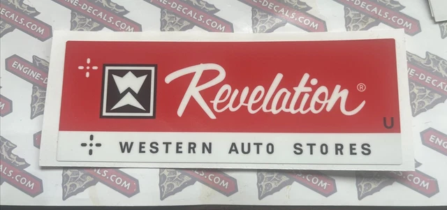WESTERN AUTO STORES Revelation V7343 $278.65 - PicClick CA