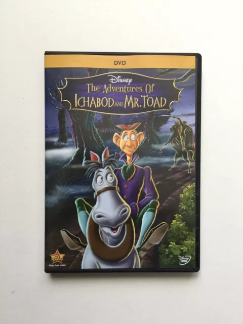 Walt Disney The Adventures Of Ichabod And Mr. Toad 1949 DVD Movie