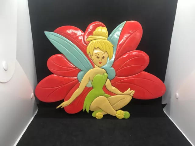 Tinker Bell Wall Hanging Plaque  Peter Pan Wall Hanging